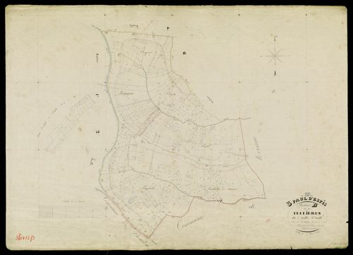 Saint-Paul-d'Espis - Section B - Les Teulières, 5e feuille
