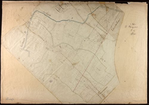 Saint-Porquier - Section C - Lacrose, 1ère feuille