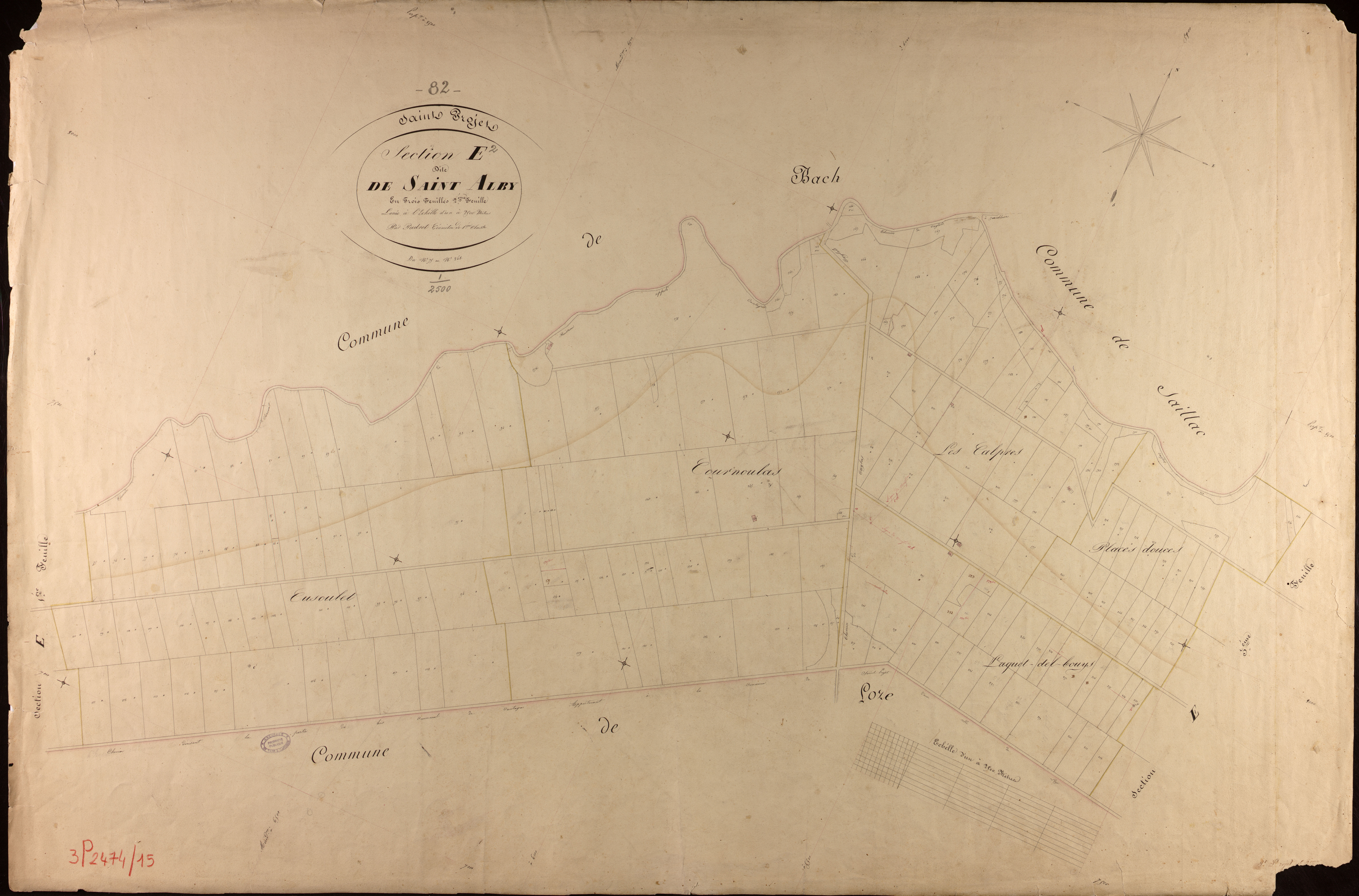 Saint-Projet - Section E - Saint-Alby, 2e feuille