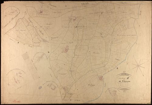 Saint-Projet - Section A - Le Village, 2e feuille