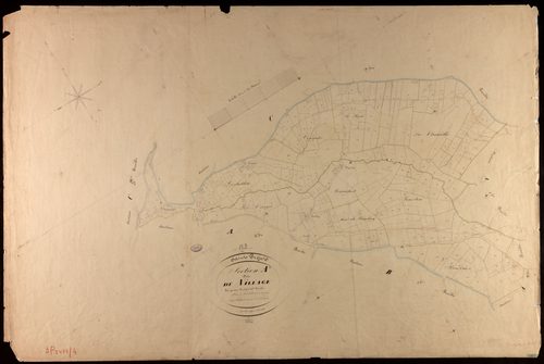 Saint-Projet - Section A - Le Village, 3e feuille