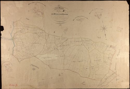 Saint-Projet - Section B - Le Hameau de Regourd, 3e feuille