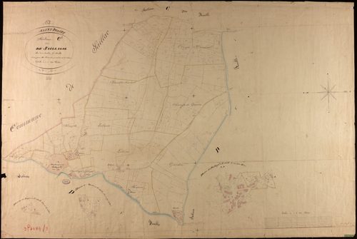 Saint-Projet - Section C - Saillagol, 1ère feuille