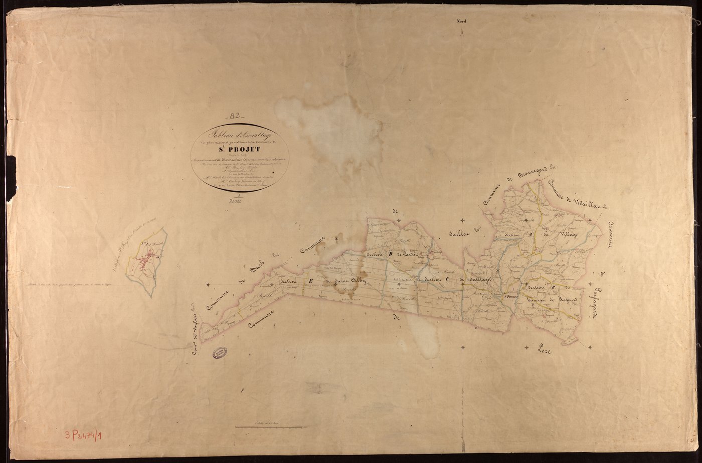 Saint-Projet - Tableau d'assemblage
