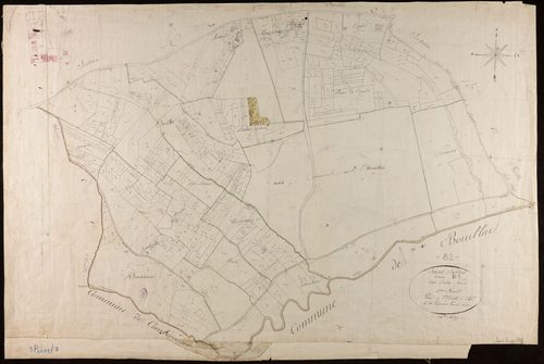 Saint-Sardos - Section B - Les Bordes Neuves, 3e feuille