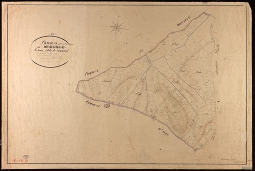 Saint-Vincent - Section A - Poumaret, 1ère feuille