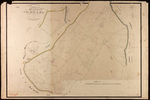 Saint-Vincent - Section C - Le Rauzas, 1ère feuille