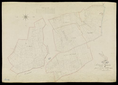 Saint-Vincent-Lespinasse - Section A - Le Rouzet, 2e feuille : développement
