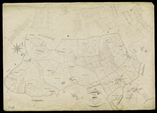Saint-Vincent-Lespinasse - Section B - Le Bosc, 2e feuille