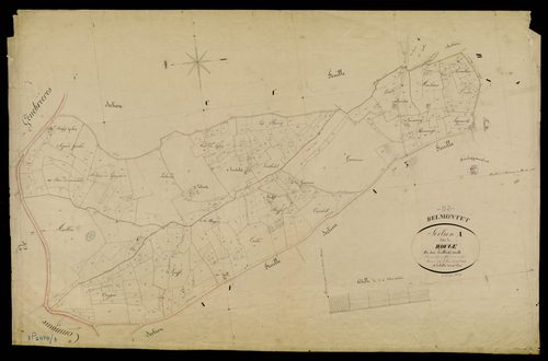 La Salvetat-Belmontet - Section A - Rougé, 2e feuille