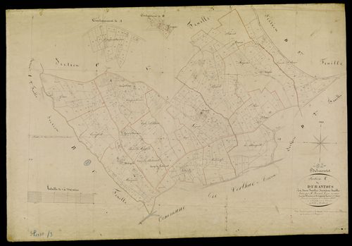 La Salvetat-Belmontet - Section C - Durantous, 2e feuille