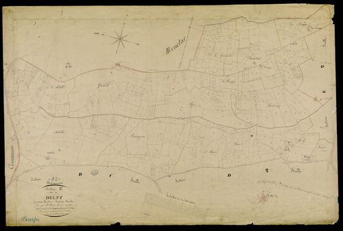 La Salvetat-Belmontet - Section E - Delpy, 1ère feuille