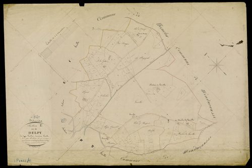 La Salvetat-Belmontet - Section E - Delpy, 2e feuille
