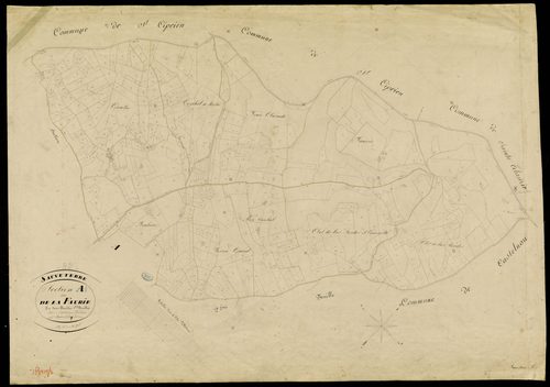 Sauveterre - Section A - La Faurie, 1ère feuille