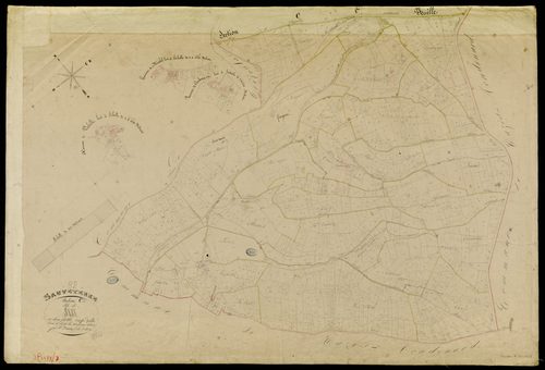Sauveterre - Section C - Saux, 2e feuille