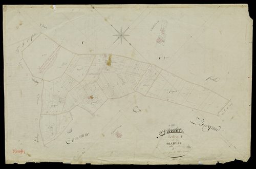 Savenès - Section F - La Pradère, 4e feuille