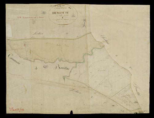 Savenès - Section G - Engouse, 1ère feuille