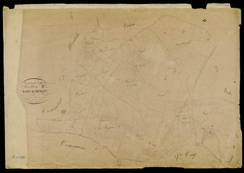 Septfonds - Section D - Bartalbenque, 3e feuille