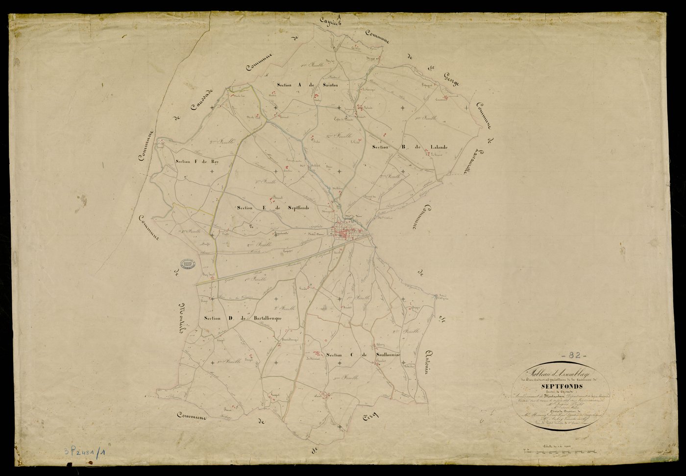 Septfonds - Tableau d'assemblage