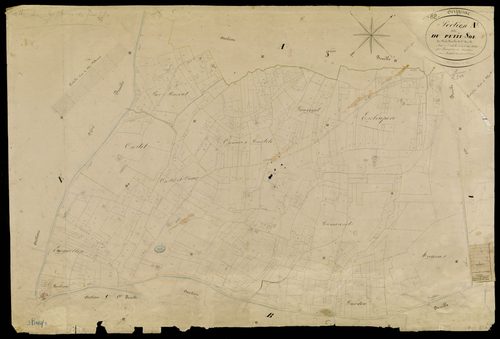 Sérignac - Section A - Le Petit-Sol, 2e feuille