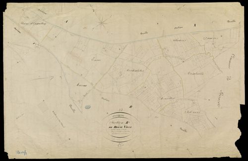 Sérignac - Section B - Bonne Ville, 1ère feuille