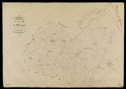 Sérignac - Section E - Mahourat, 1ère feuille