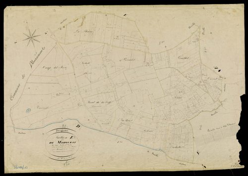 Sérignac - Section E - Mahourat, 3e feuille