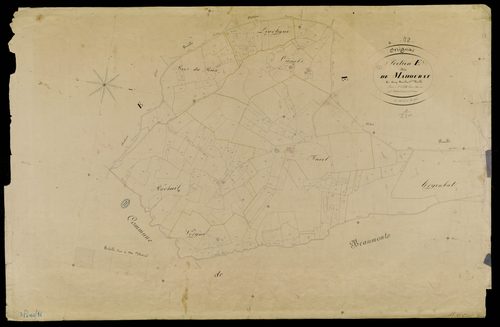 Sérignac - Section E - Mahourat, 4e feuille