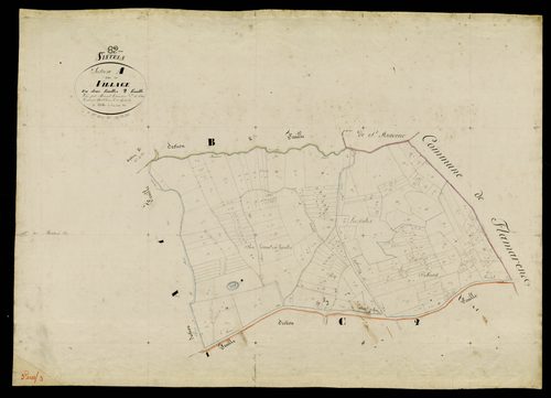 Sistels - Section A - Le Village, 2e feuille
