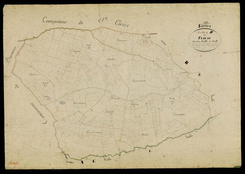 Sistels - Section B - Tujeau, 1ère feuille