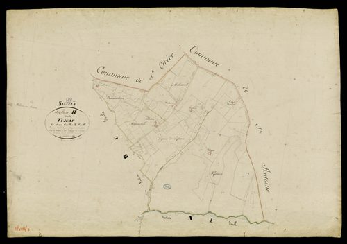 Sistels - Section B - Tujeau, 2e feuille