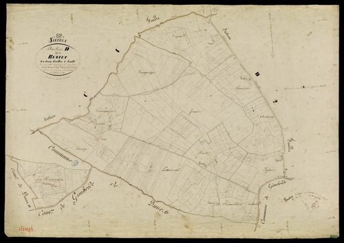 Sistels - Section D - Bustet, 1ère feuille