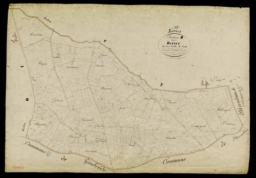 Sistels - Section D - Bustet, 2e feuille