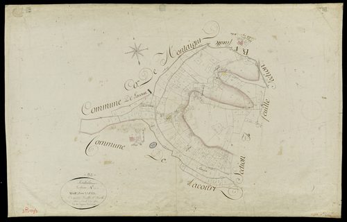 Touffailles - Section A - Mouyssaguel, 1ère feuille