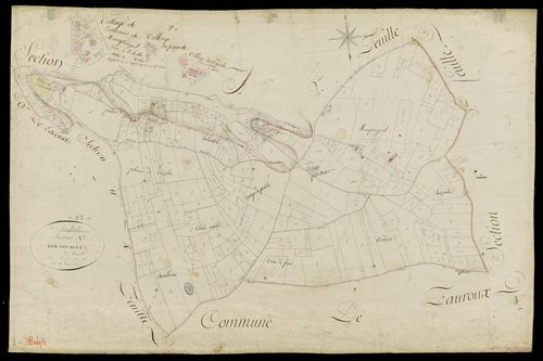 Touffailles - Section A - Mouyssaguel, 3e feuille