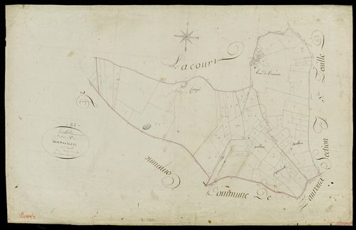 Touffailles - Section A - Mouyssaguel, 4e feuille