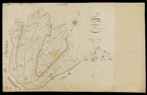 Touffailles - Section E - Combecave, 2e feuille