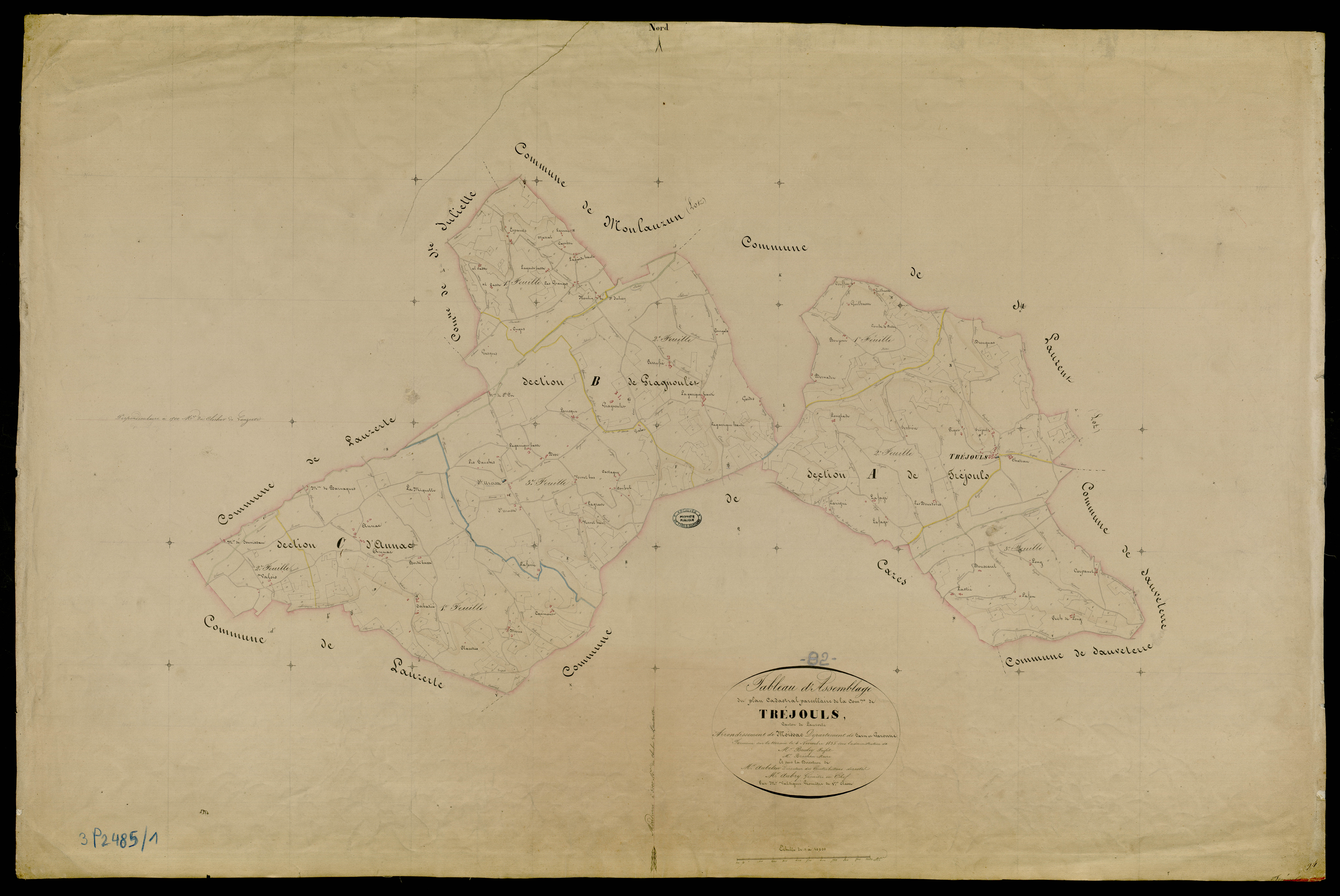 Tréjouls - Tableau d'assemblage