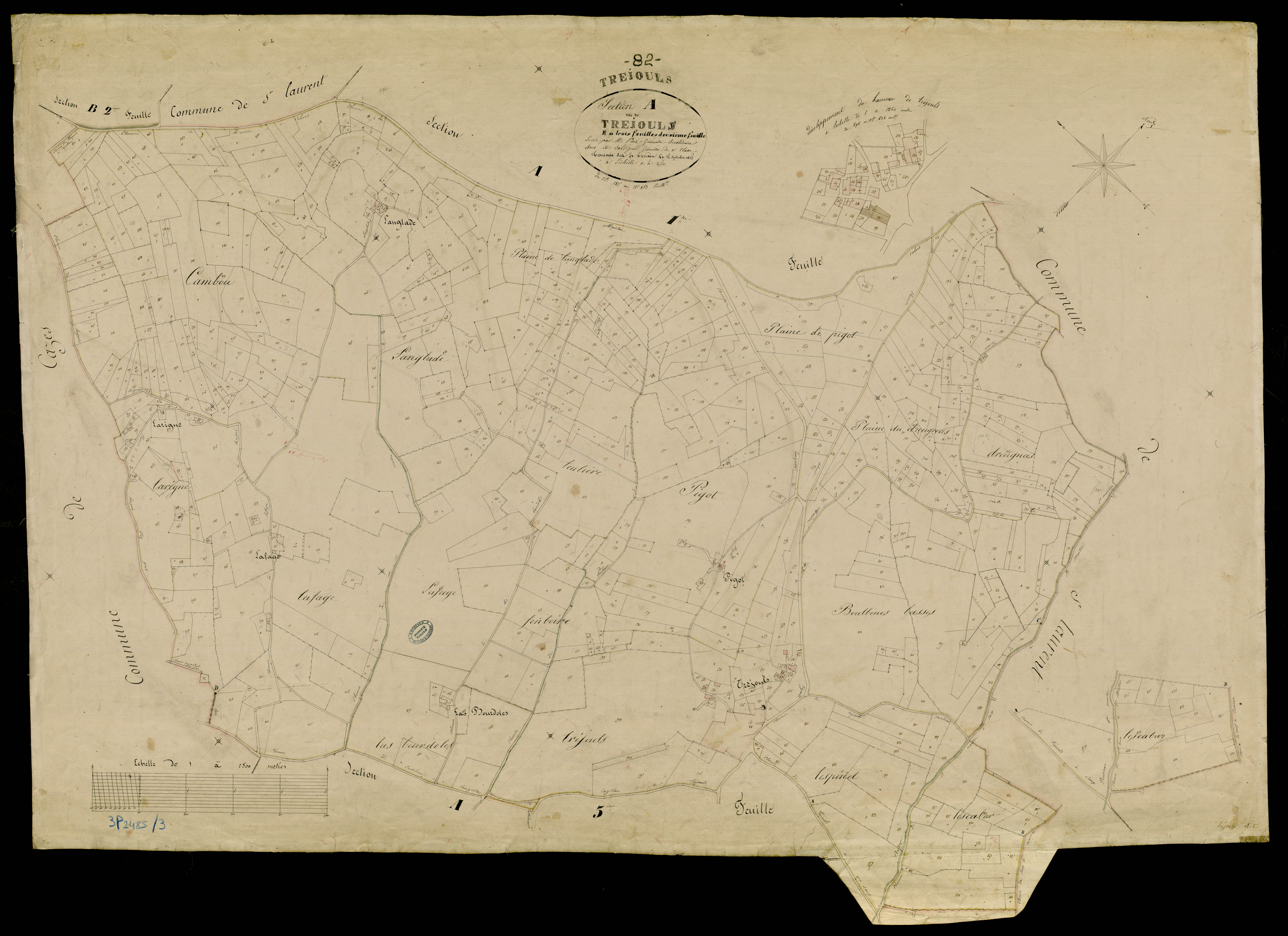 Tréjouls - Section A - Tréjouls, 2e feuille
