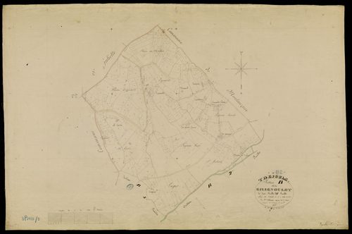 Tréjouls - Section B - Gragnoulet, 1ère feuille