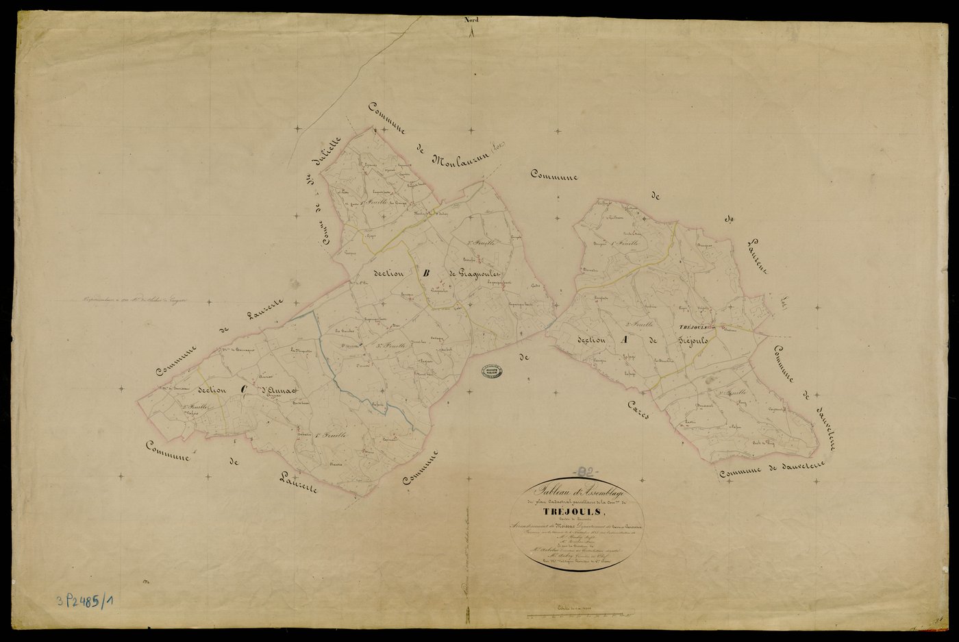 Tréjouls - Tableau d'assemblage