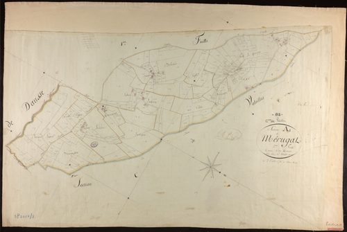 Valeilles - Section A - Mérugat, 2e feuille
