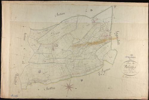 Valeilles - Section C - Valeilles, 3e feuille