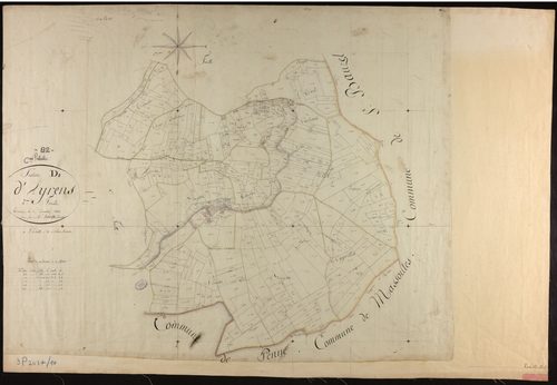 Valeilles - Section D - Ayrens, 2e feuille