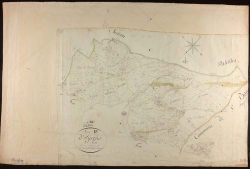 Valeilles - Section D - Ayrens, 3e feuille