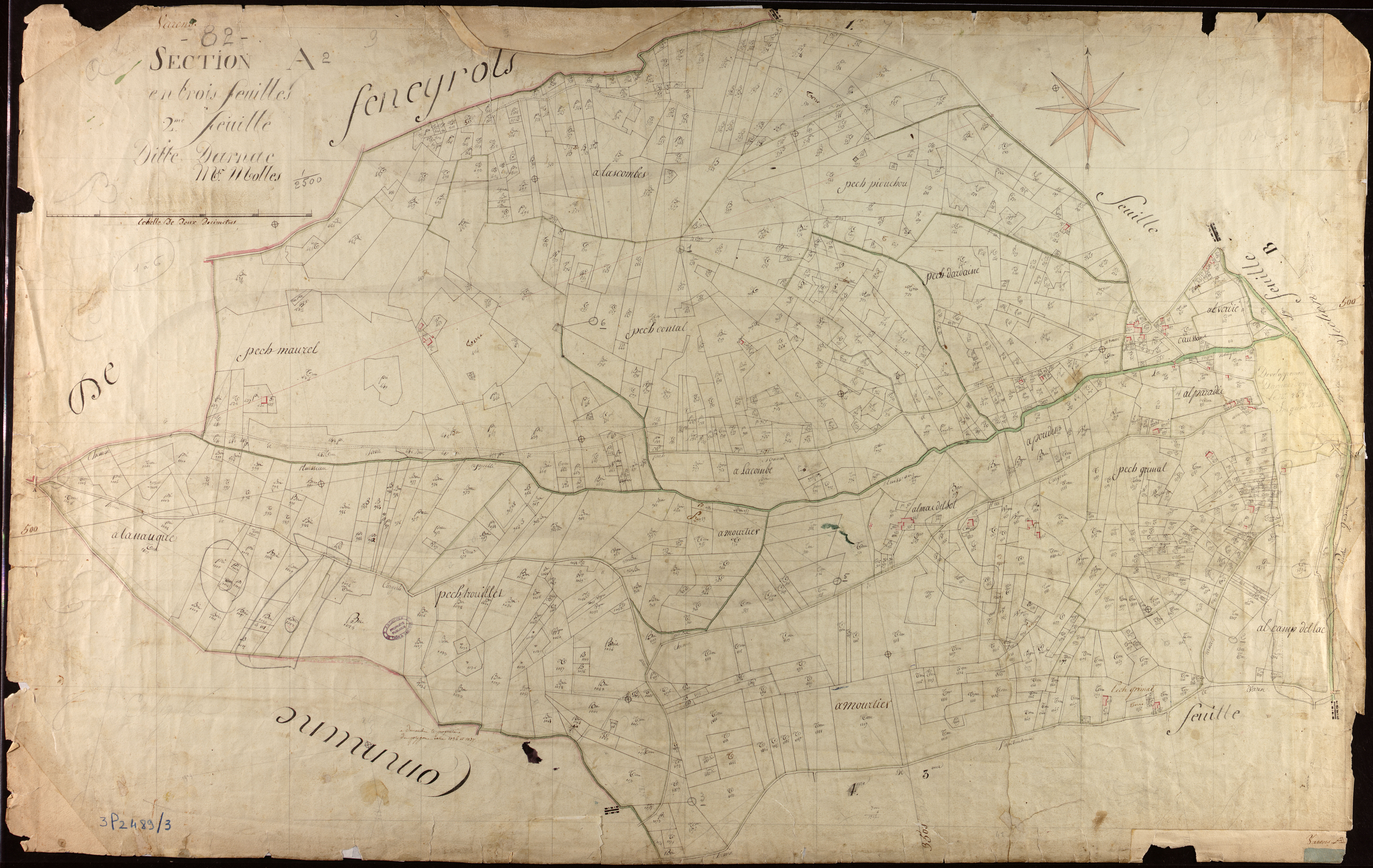 Varen - Section A - Arnac, 2e feuille