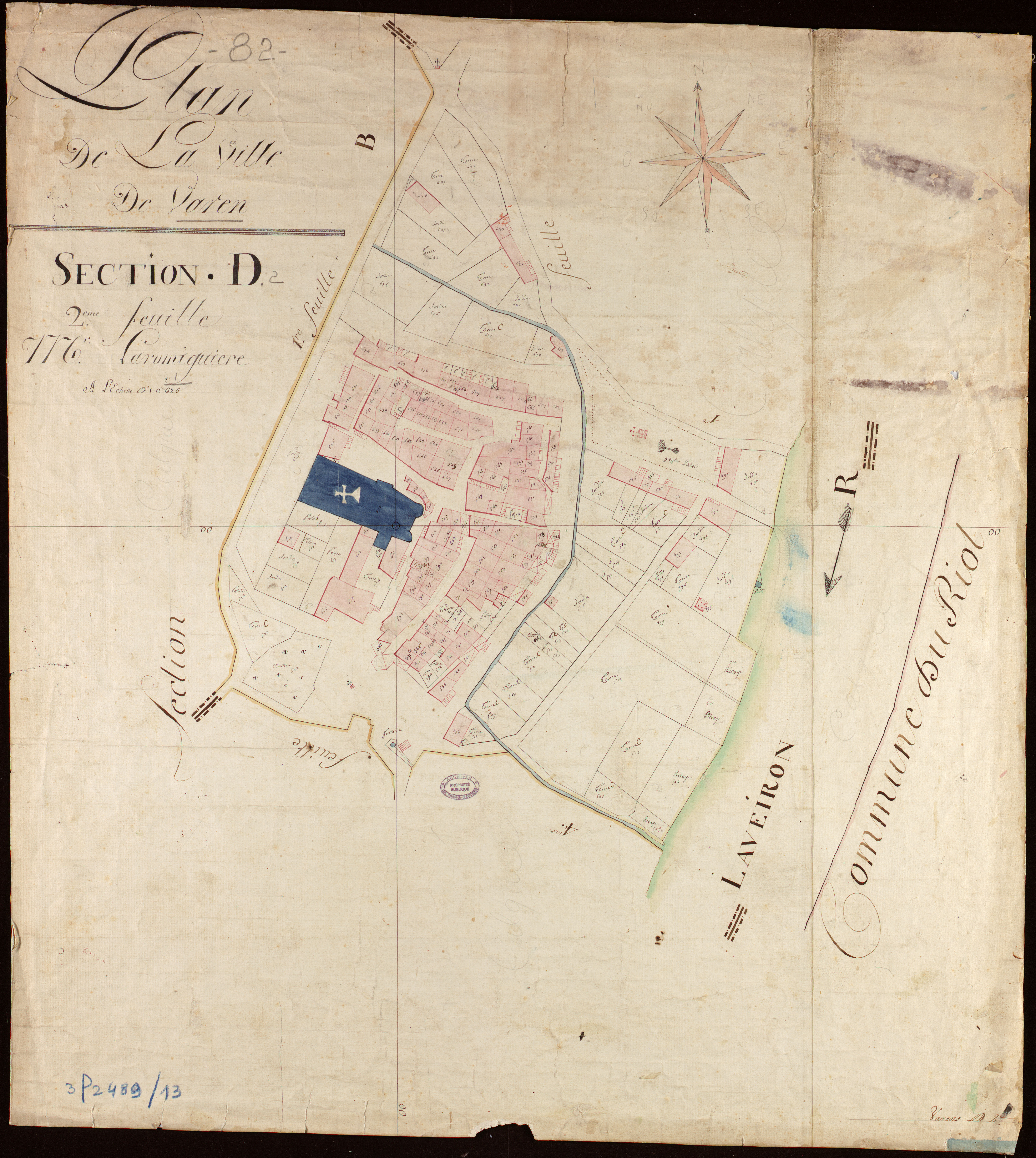 Varen - Section D - Varen, 2e feuille
