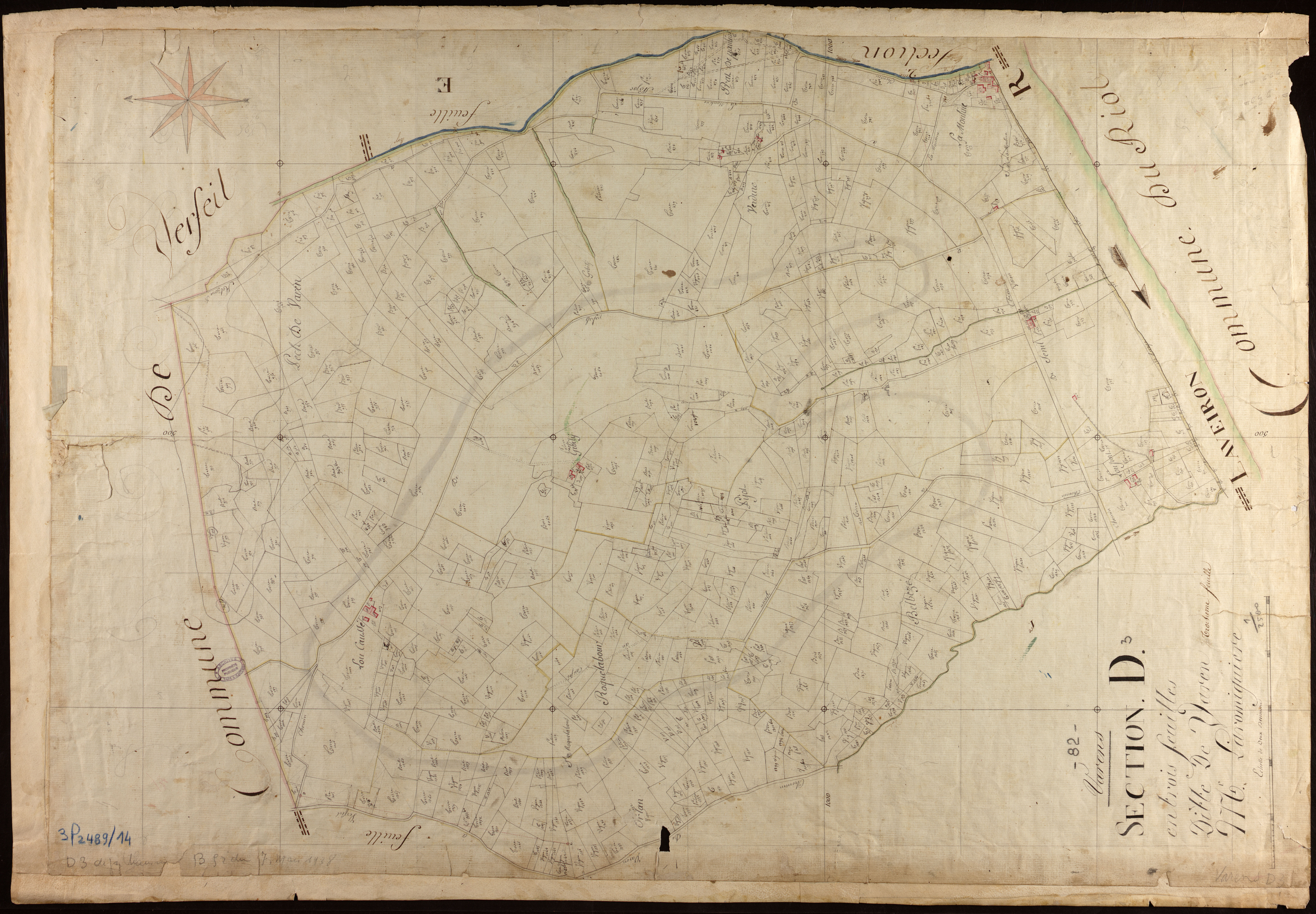 Varen - Section D - Varen, 3e feuille