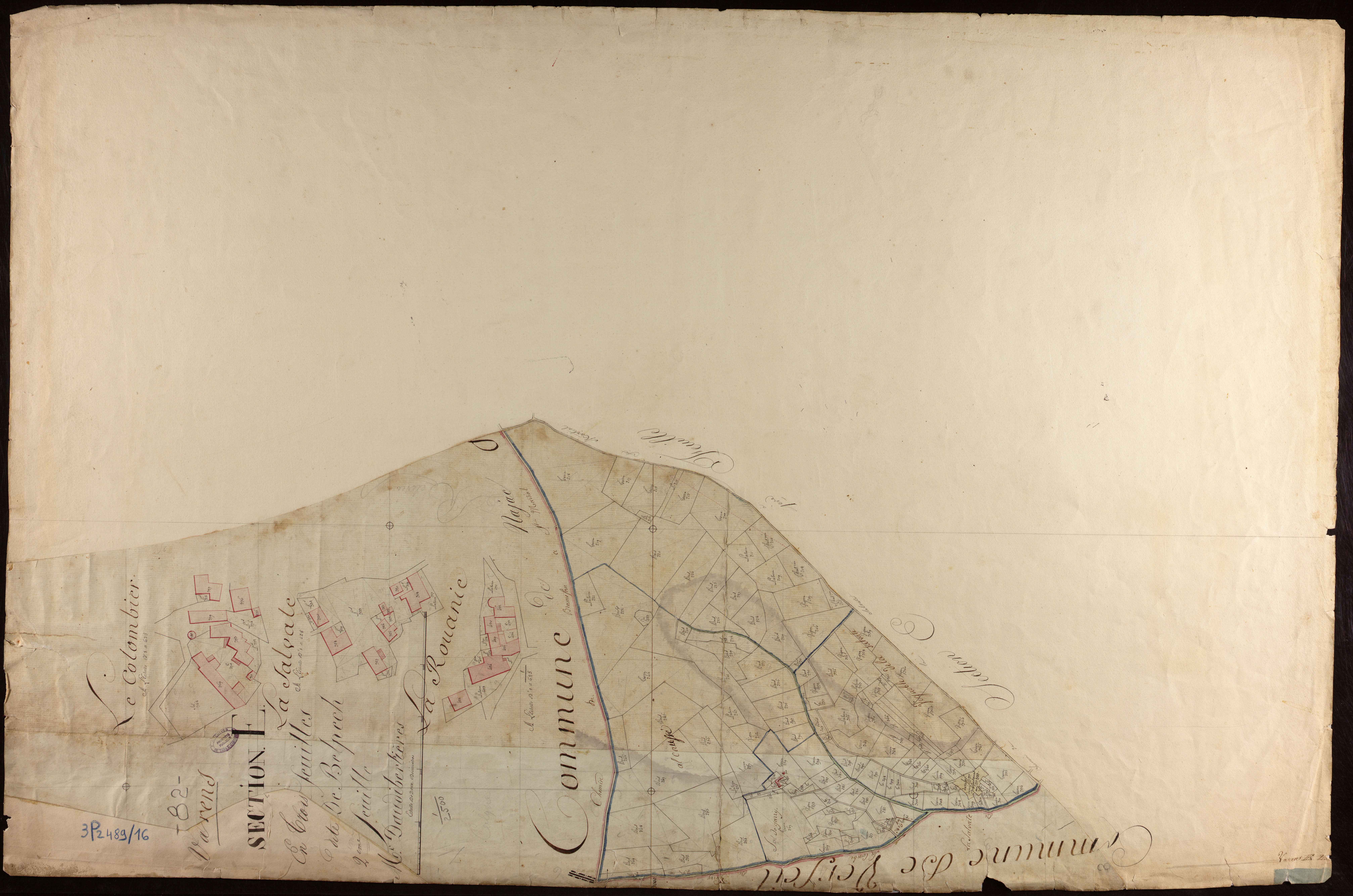 Varen - Section E - Belpech, 2e feuille