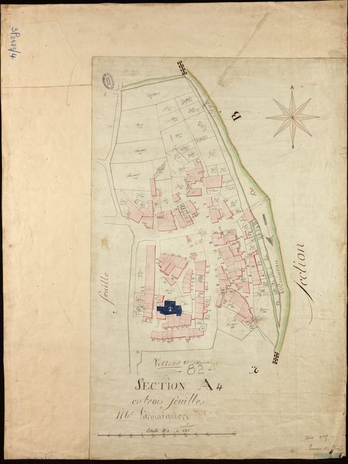 Varen - Section A - Arnac, 2e feuille : développement d'Arnac